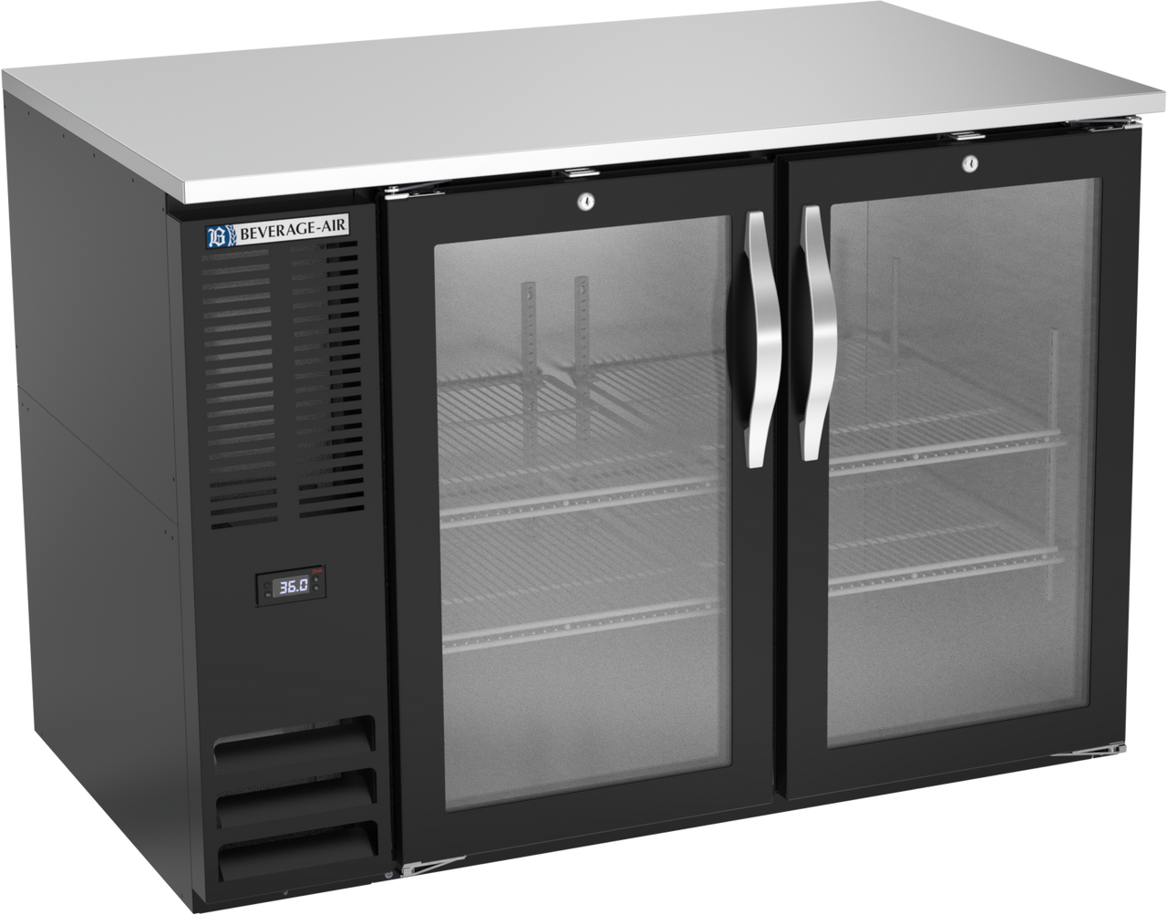 Commercial Refrigeration - Beverage Air Glass Door Refrigerator