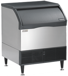 Scotsman CU3030SAX-1 Undercounter Air-Cooled Small Cube Ice Maker with Bin