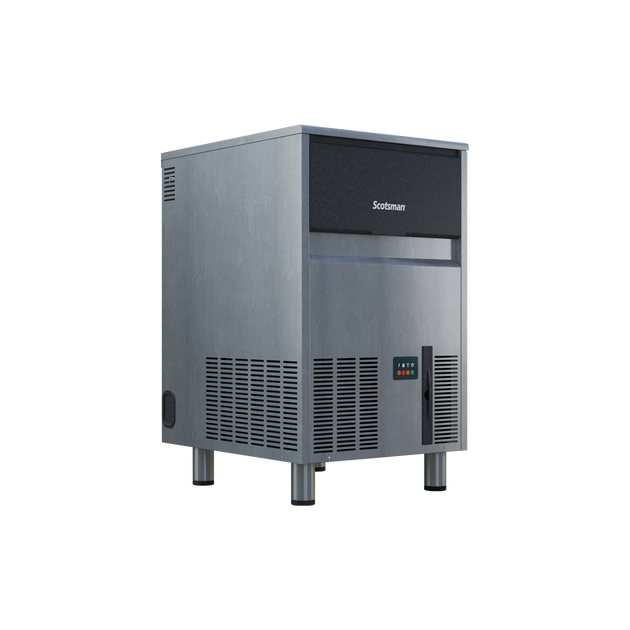 Scotsman UC0918GAX-1 Undercounter Air-Cooled Medium Cube Ice Maker with Bin — 95 lb/Day